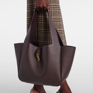 Le 5 ÿ 7 Bea in Grained Leather Tote Bag - Saint Laurent NWT